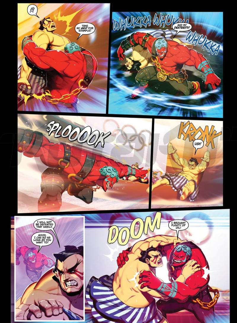 Illustration for article titled This New Super Street Fighter Graphic Novel from Udon Delivers a Greasy Battle Royale
